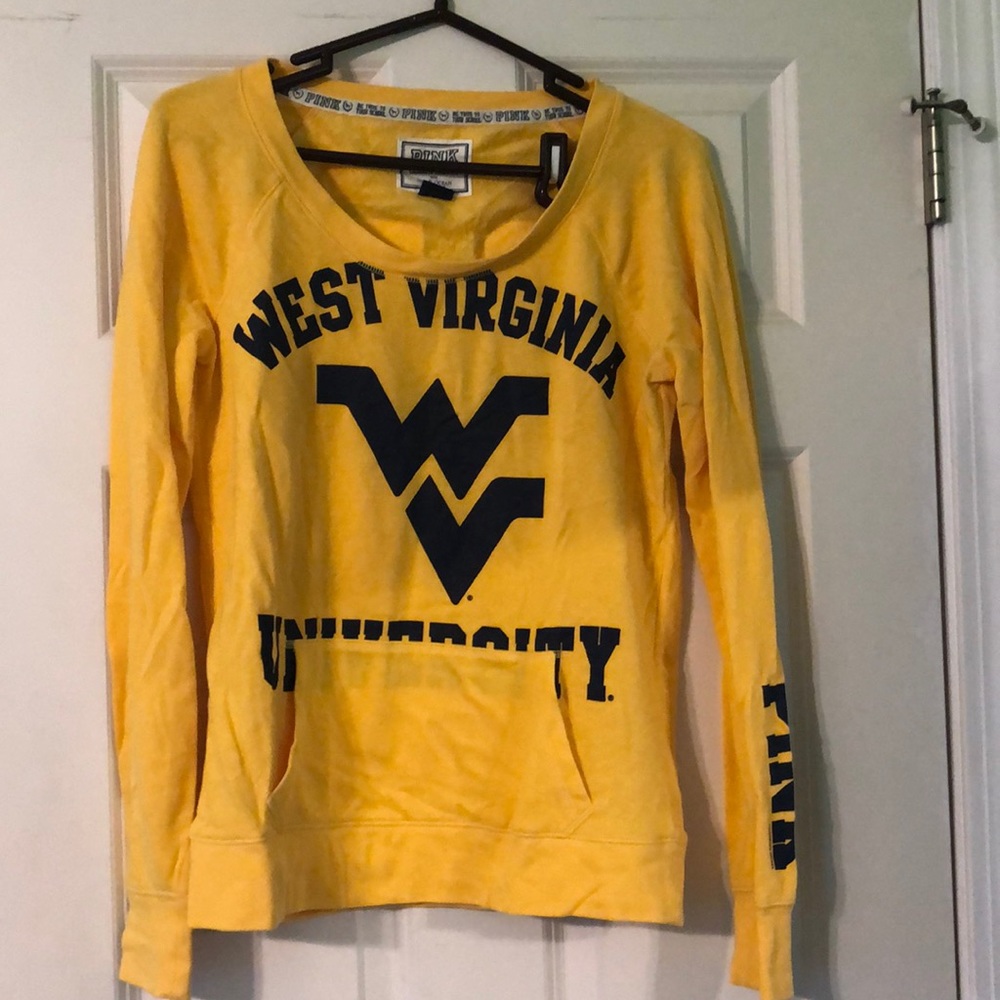 PINK Victoria’s Secret WVU Crewneck